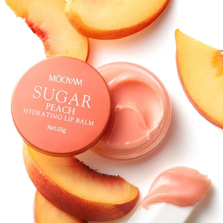 peach flavored lip gloss