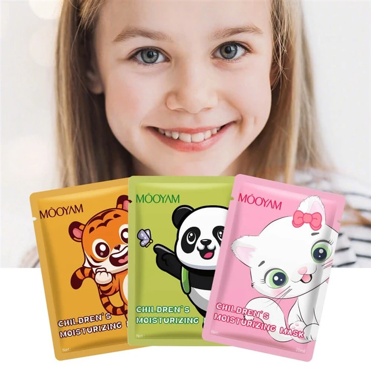 Natural Organic Animal Cartoon Children's Face Mask